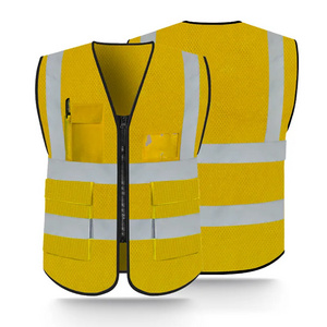 high quality safety vests suppliers lime mesh breakaway safety vest high visibility orange colour