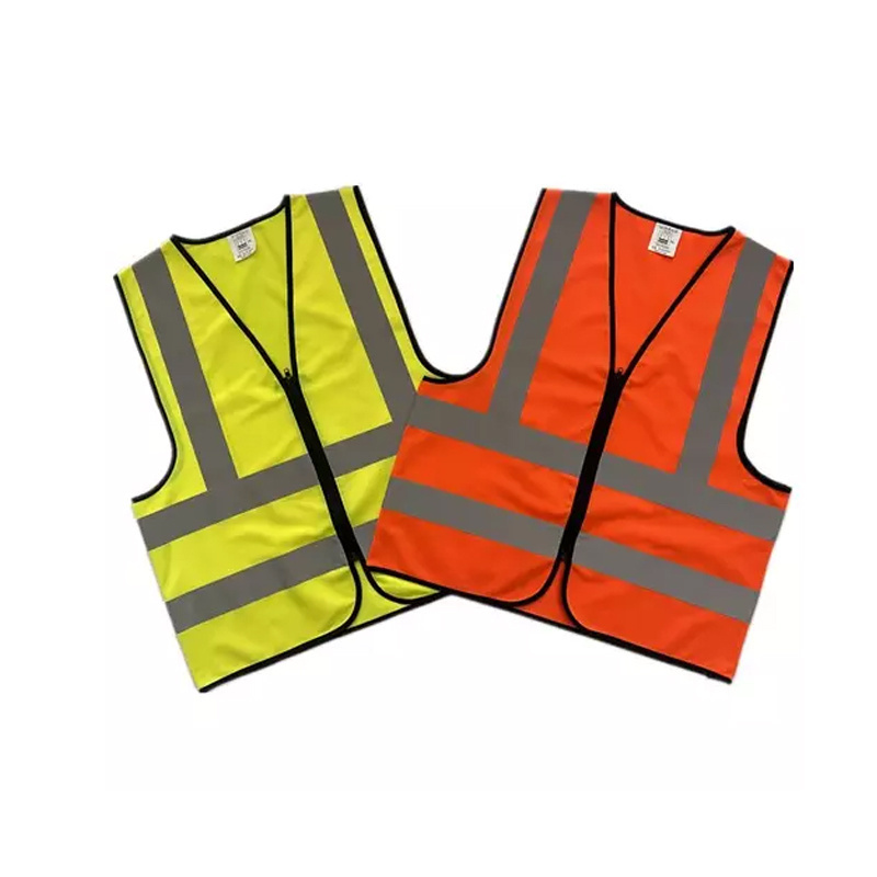 Customise High Visibility Vest Red Cheap Custom 120Gsm Safety Reflective Vest