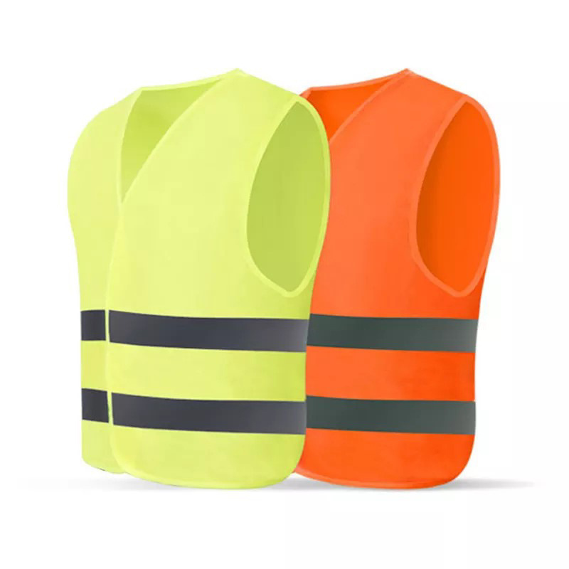 Customise High Visibility Vest Red Cheap Custom 120Gsm Safety Reflective Vest