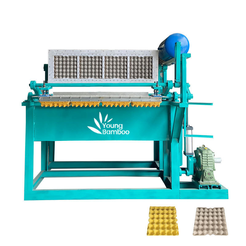 Small business machine paper pulper egg tray making machine fruit coffee wine tray carton making machine