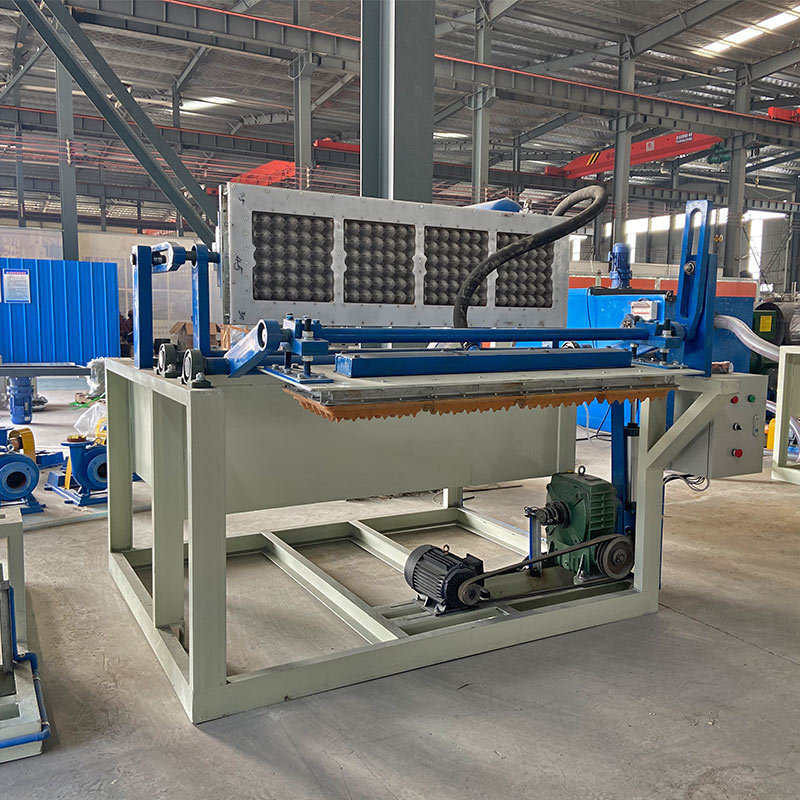 Factory price small scale manual semi automatic paper pulp mini egg tray making forming molding machine