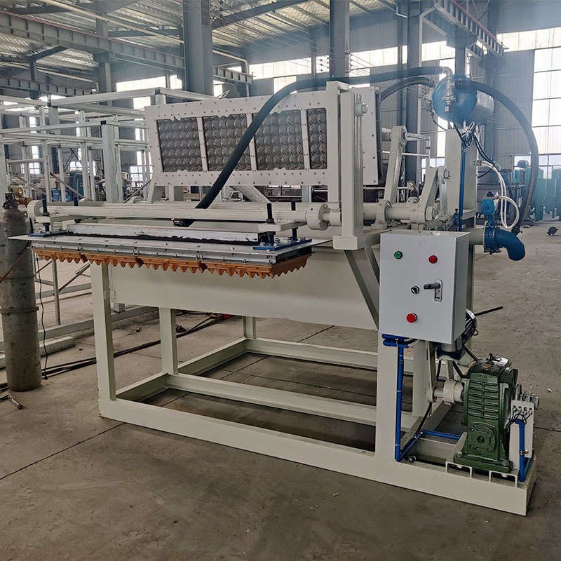 Factory price small scale manual semi automatic paper pulp mini egg tray making forming molding machine