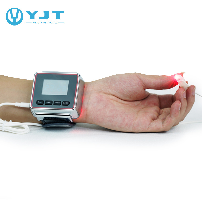 physiotherapy equipment semiconductor laser treatment instrument 650nm electronic laser therapy watch