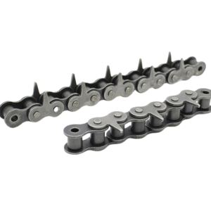 4:08B chain with teeth 10A12A single and double row sharp tooth conveyor chain plastic machine chain