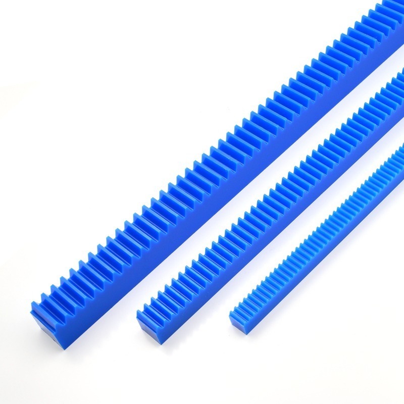 1 1.5 2 2.5 mold straight rack can be customized nylon rack guide blue plastic rack gear