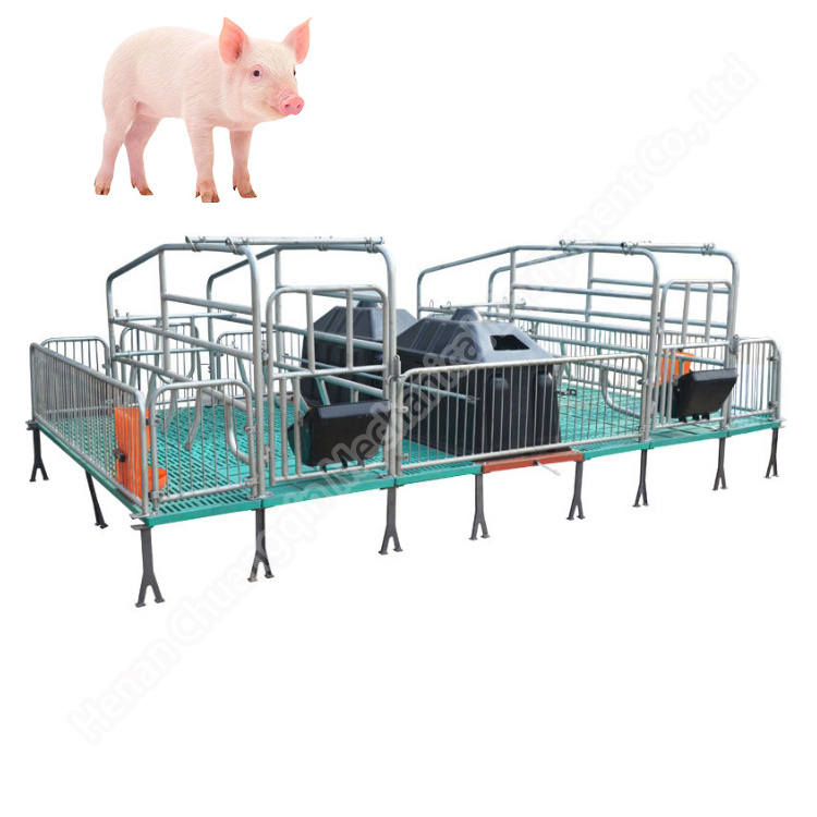 Pig Weaning Crate Finishing Pen For Sows Quality Sow Farrowing Cages