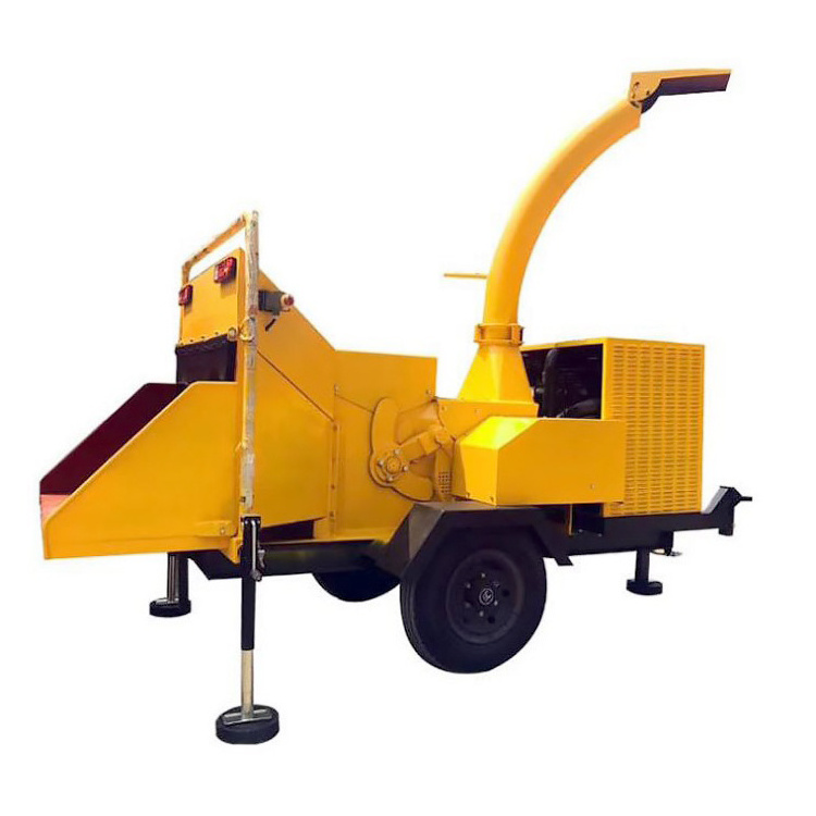 tracks distributor 40 ton horizontal log splitter gas and branch shredder wood grinder chipper crusher machine