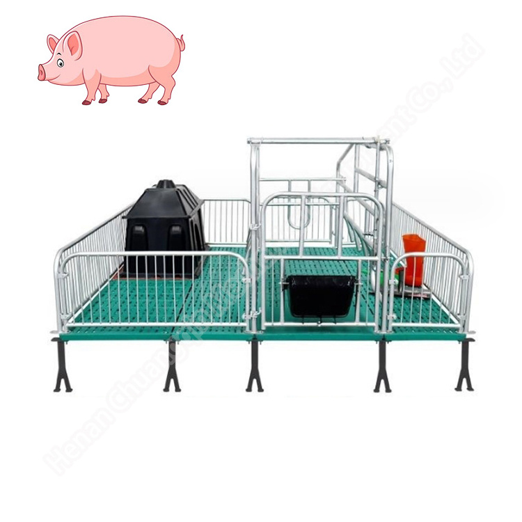 Finishing Pen For Sows Galvanized Gestation Crate Stall Product Breeding Equipment Pig Sow Delivery Fence