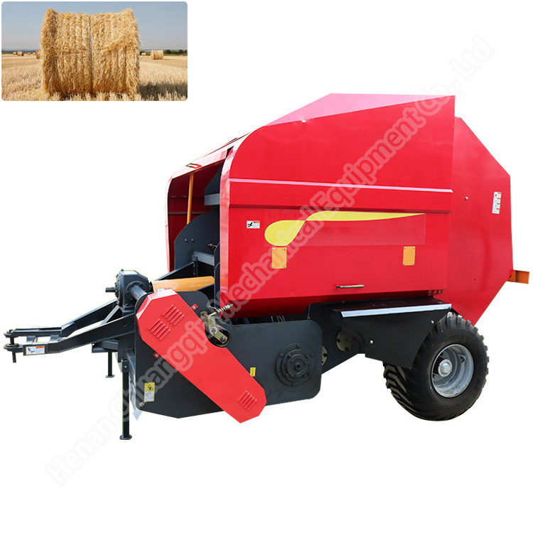 For compact tractor round straw silage square hay baler