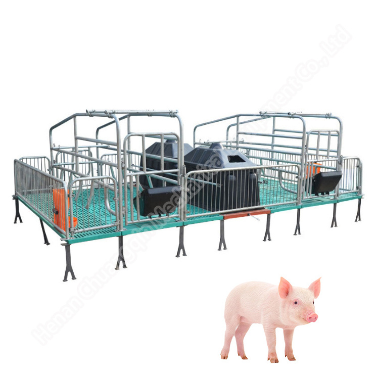 Pig Weaning Crate Finishing Pen For Sows Quality Sow Farrowing Cages