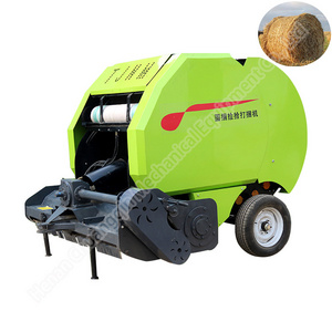 For compact tractor round straw silage square hay baler