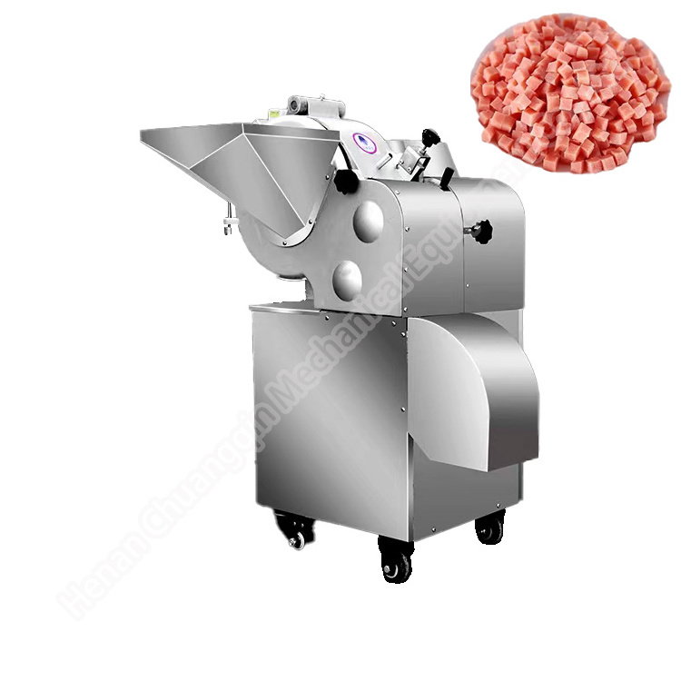 Chicken Cheese Dicing Machine 3mm -30mm Meat Slicer Cuber