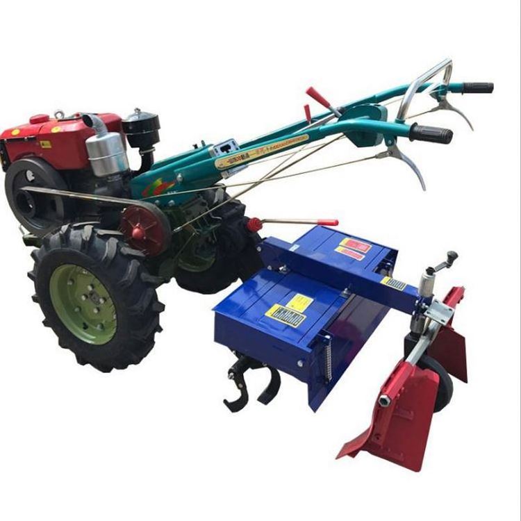 Multi-task two wheel walking tractor  powered  sickle bar mower