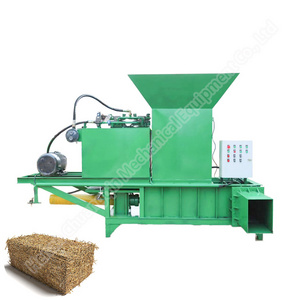 Alfalfa hay baler square square pine straw baler for sale manual baling machine to make silage