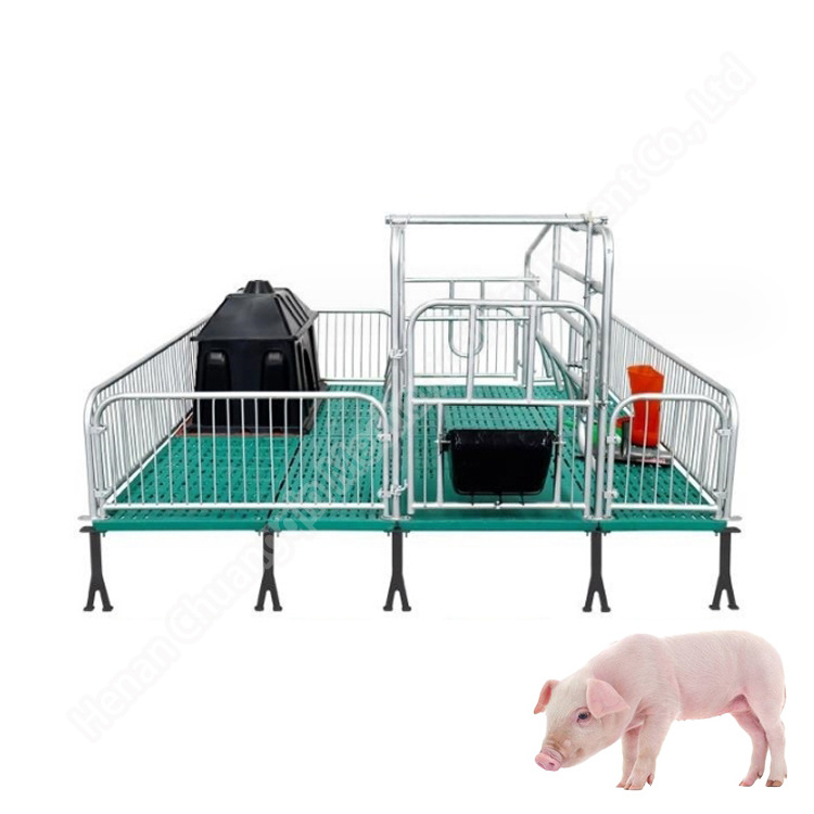 Finishing Pen For Sows Galvanized Gestation Crate Stall Product Breeding Equipment Pig Sow Delivery Fence