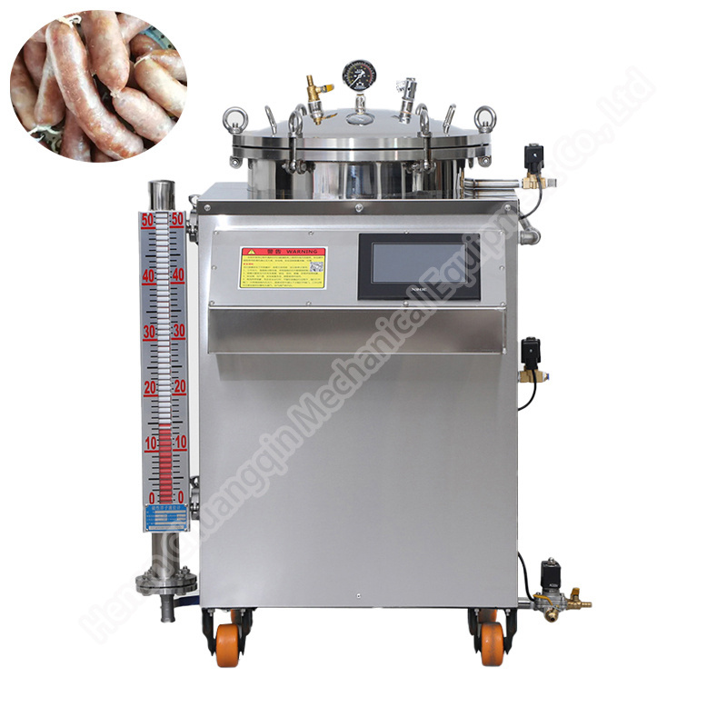 Steam Food Sterilizer Vertical Autoclave Steam Autoclave For Mushroom Cultivation