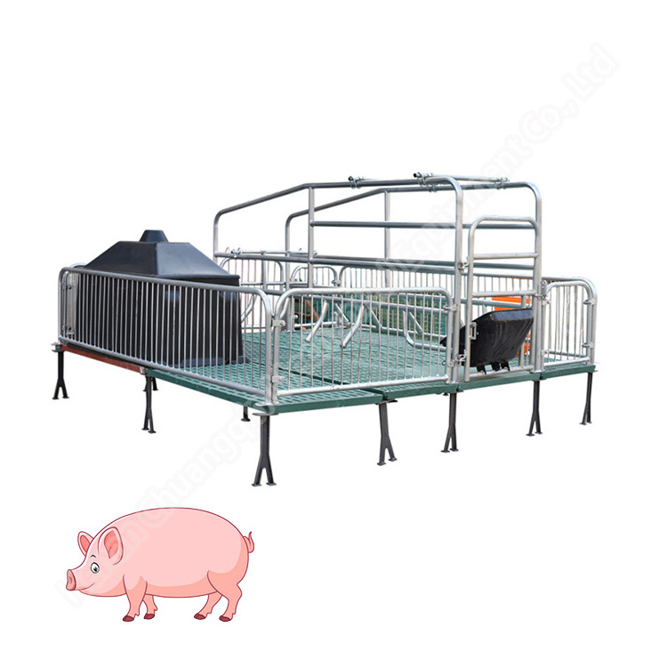 Pig Weaning Crate Finishing Pen For Sows Quality Sow Farrowing Cages