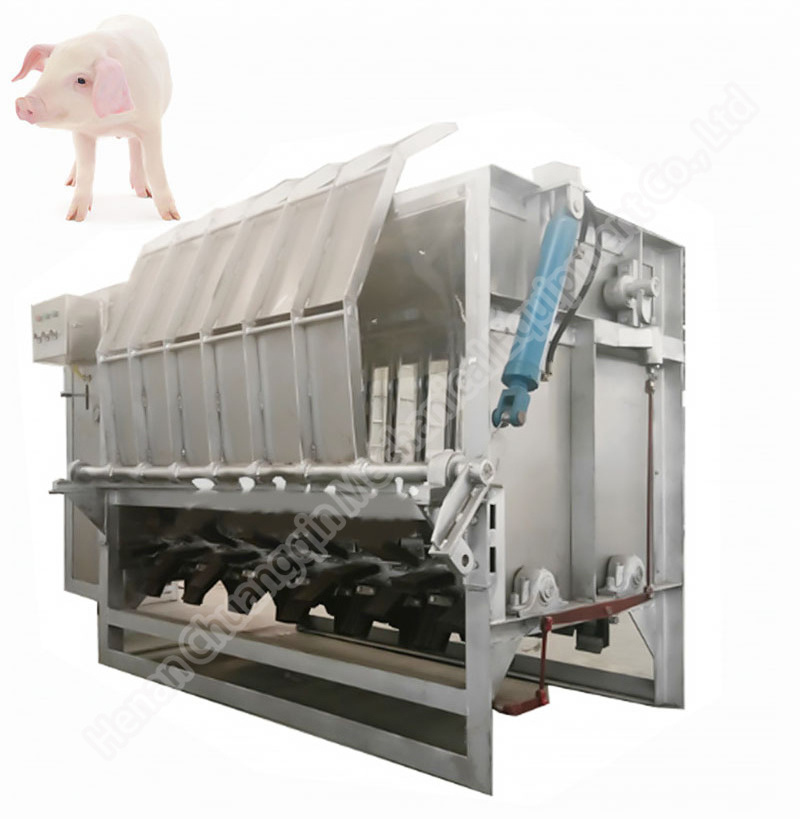 pig automatic slaughter machine pig dehairer and scalding machine