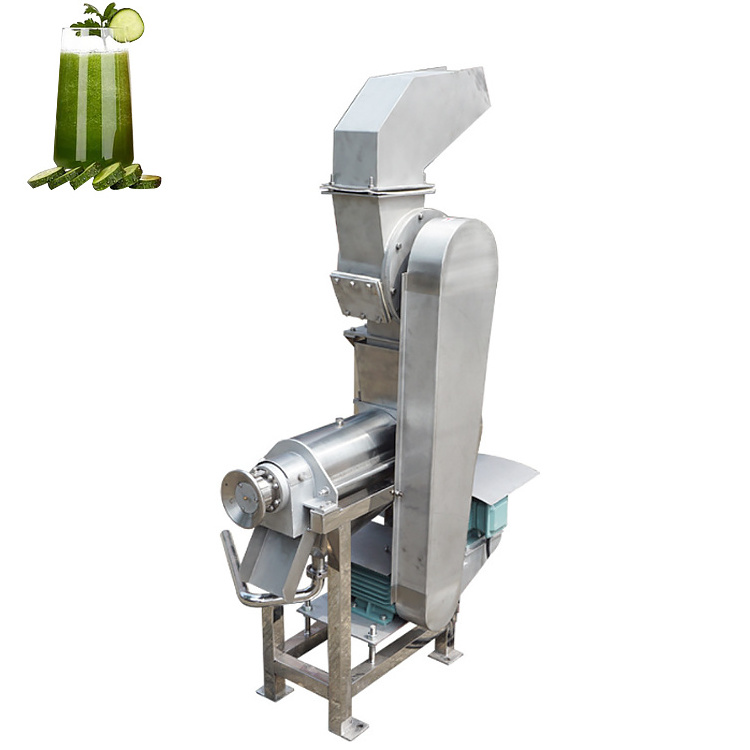 Spiral Juicer Crusher And Juicer Blueberry Jam Making Machine Fruit Extracting Machine