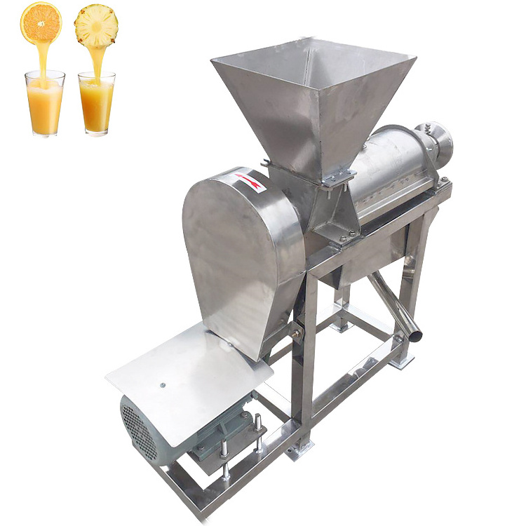 Spiral Juicer Crusher And Juicer Blueberry Jam Making Machine Fruit Extracting Machine