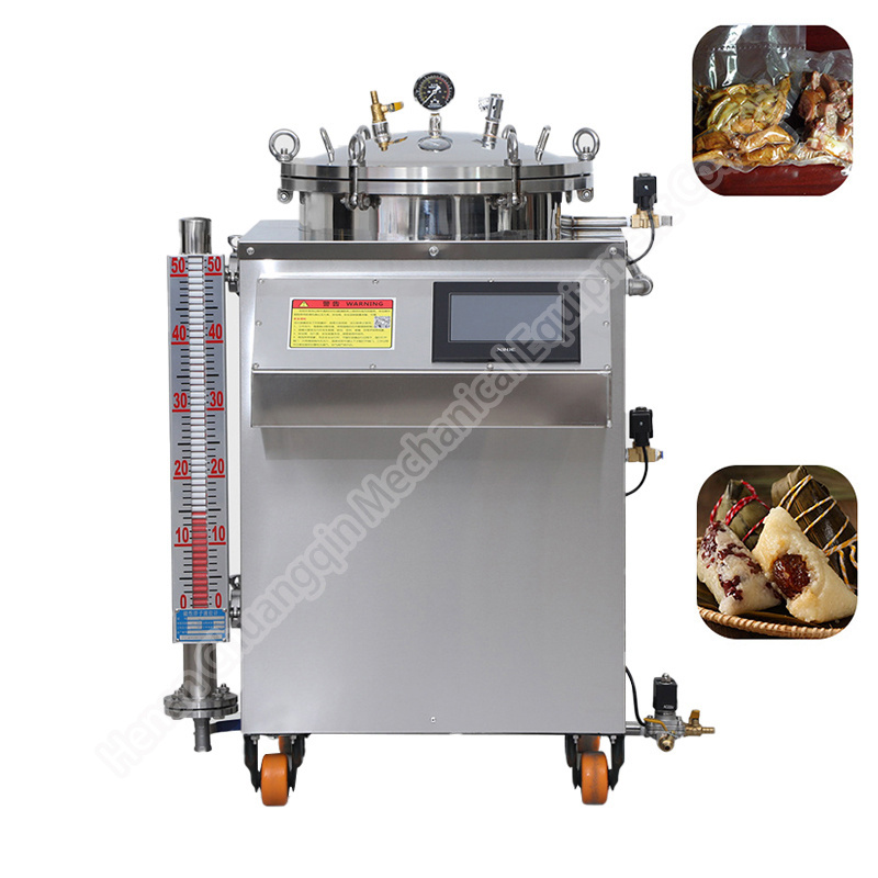 Steam Food Sterilizer Vertical Autoclave Steam Autoclave For Mushroom Cultivation