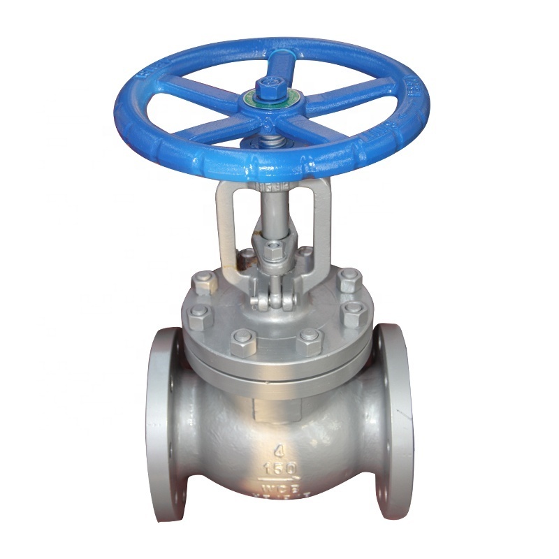 J41W-150LB high-temperature steam ANSI American standard globe valve 304 stainless steel cast steel flanged globe valve