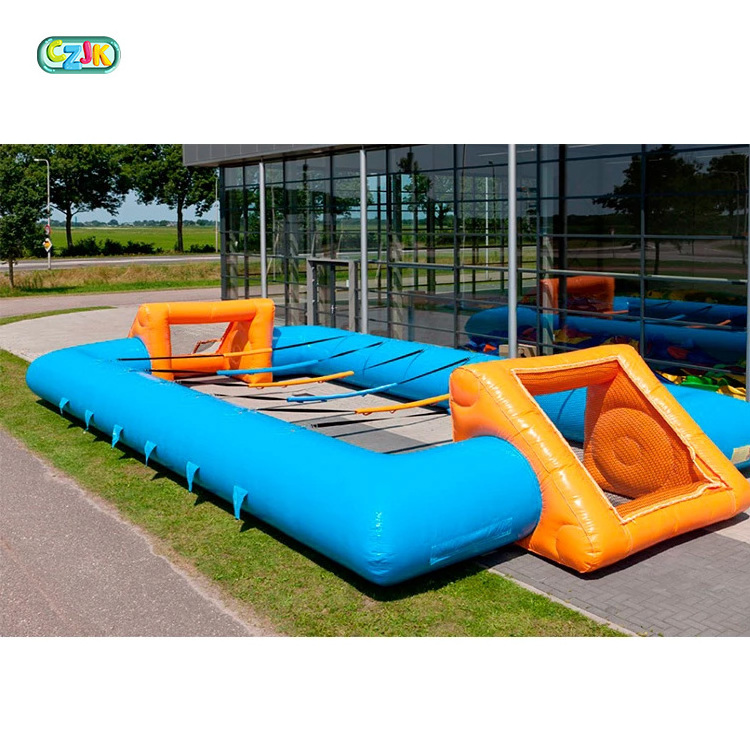 outdoor large high quality giant bouncy castle inflatable water soap football soccer playground field