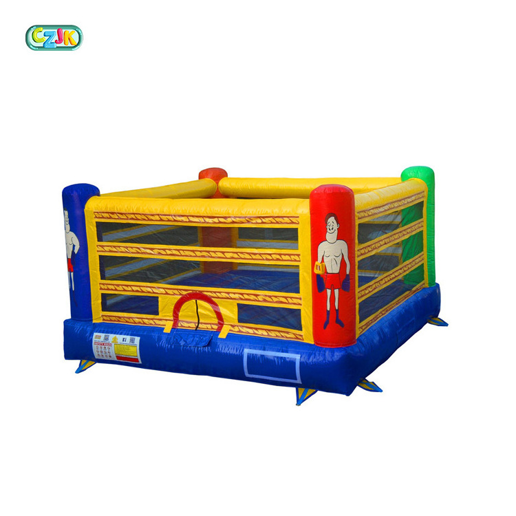 Cheap In China Custom Kids Bouncy Bouncer Bounce House Inflatable A Folding Boxing Ring Wrestling Design Battle Game For Sale