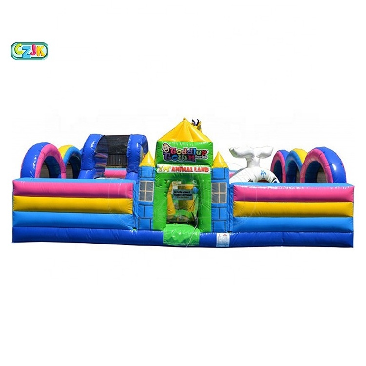 cartoon outdoor china combo jumping castle inflatable playground