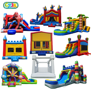 Kids Moon Inflatable Moonwalk Water Jumper Bouncer Bouncy Castle Jumping Commercial Bounce House Party Rentals