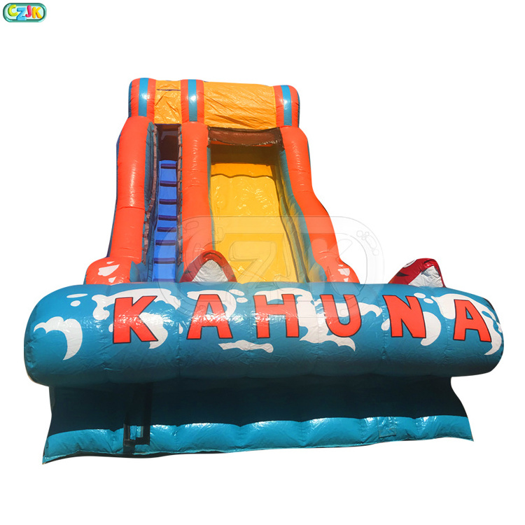 commercial grade big big kahuna inflatable water slide for sale