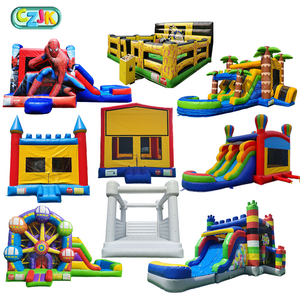 Commercial Air Jump Jumper Inflatable Water Slide Combo Adult Grade Bouncer Bouncy Castle Bounce House Jump With Blower Price