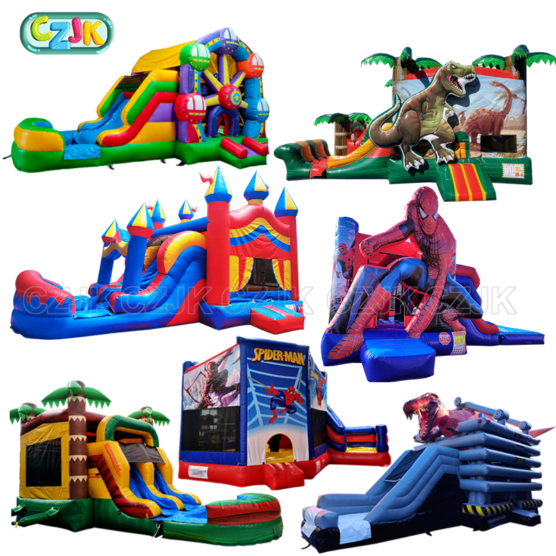 Commercial Air Jump Jumper Inflatable Water Slide Combo Adult Grade Bouncer Bouncy Castle Bounce House Jump With Blower Price