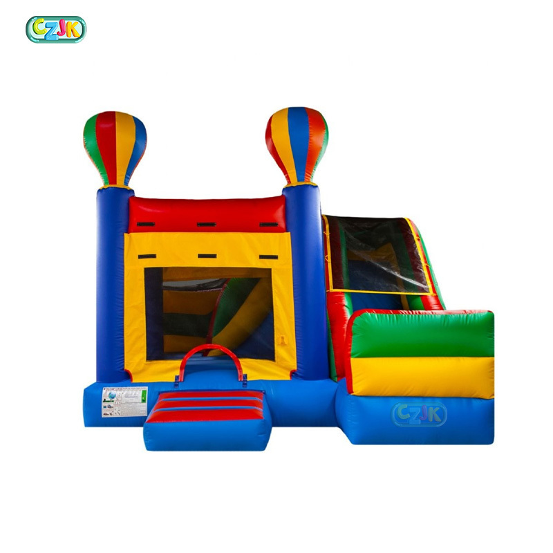 Moonwalk Inflatable Air Balloon Combo Themed Bouncer Jumping Bouncy Castle Jumper Bounce House With Water Slide For Jump