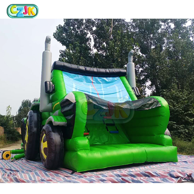 Inflatable Jumper Air Bouncer Bouncy Jumping Castle Bounce House Tractor Obstacle Course