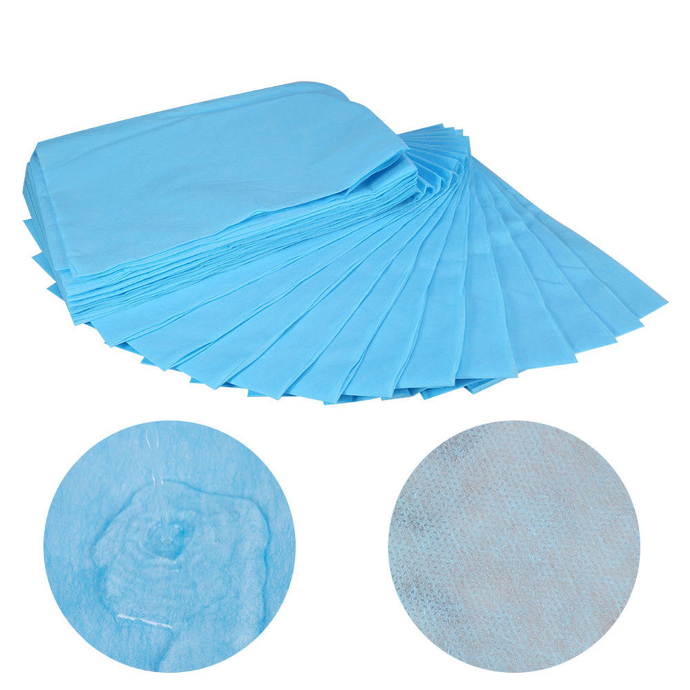 Disposable Medical Supplies White Non-woven Fabric disposable massage bed sheets