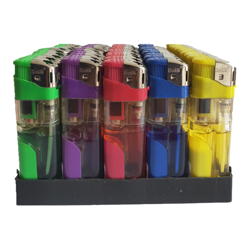 top quality cheap price LED Electronic Lighter  plastic cigar lighter