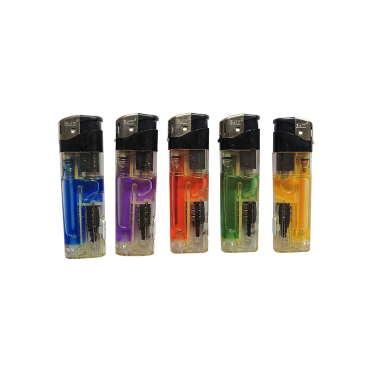 top quality cheap price LED Electronic Lighter  plastic cigar lighter