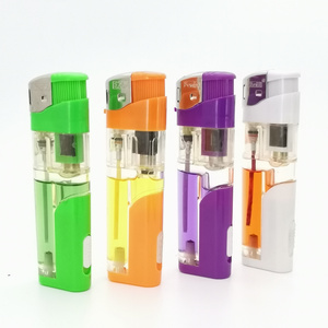 2021professional in lighter industry cigarette plasma ciggarettes bippo LED lighter raw material DC588C