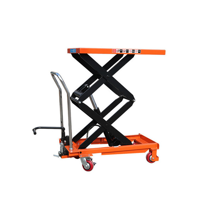 Hydraulic Llift Platform Hand Operated Scissor manual Lift Tables