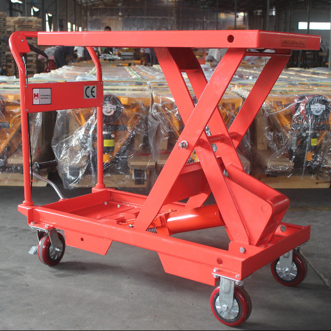 Hydraulic Llift Platform Hand Operated Scissor manual Lift Tables