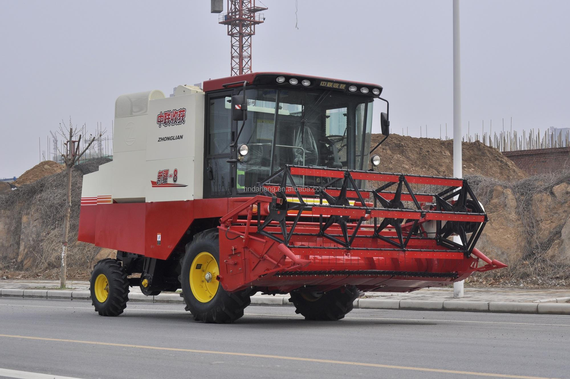 Full Automatic Factory Price small combine harvester used mini combine harvester in sri lanka