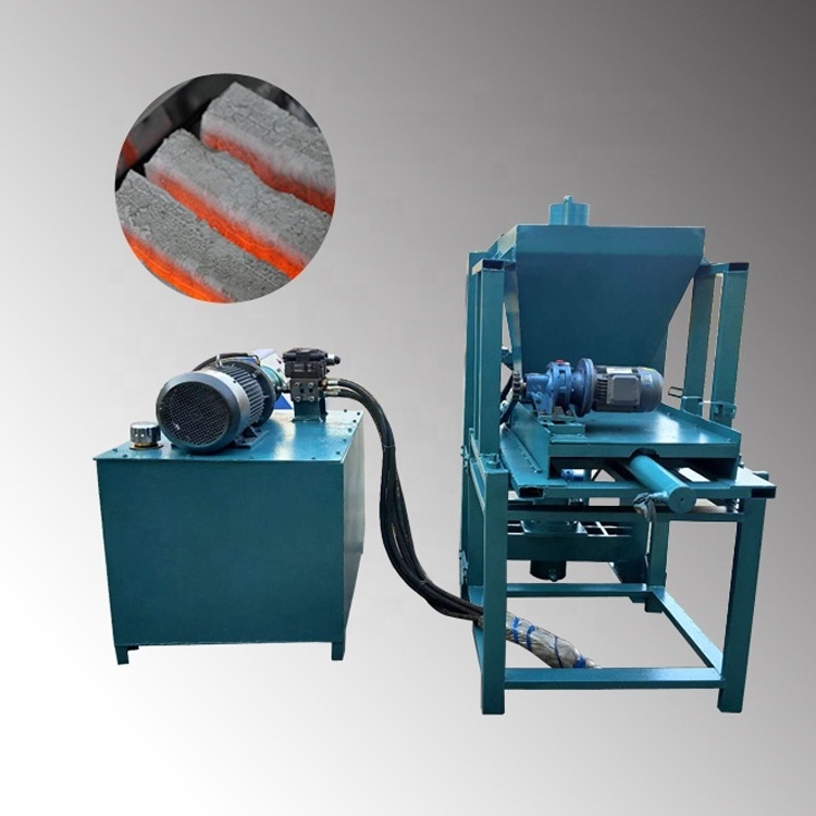 China professional manufacturer cube charcoal making machine coconut charcoal machine