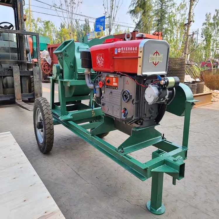 Blade Hammer Wood sawdust crusher Shaving making machine for charcoal pellet