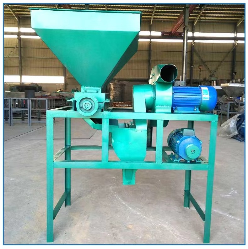 Castor Seeds Threshing Machine Castor Beans Hull Removing Machine