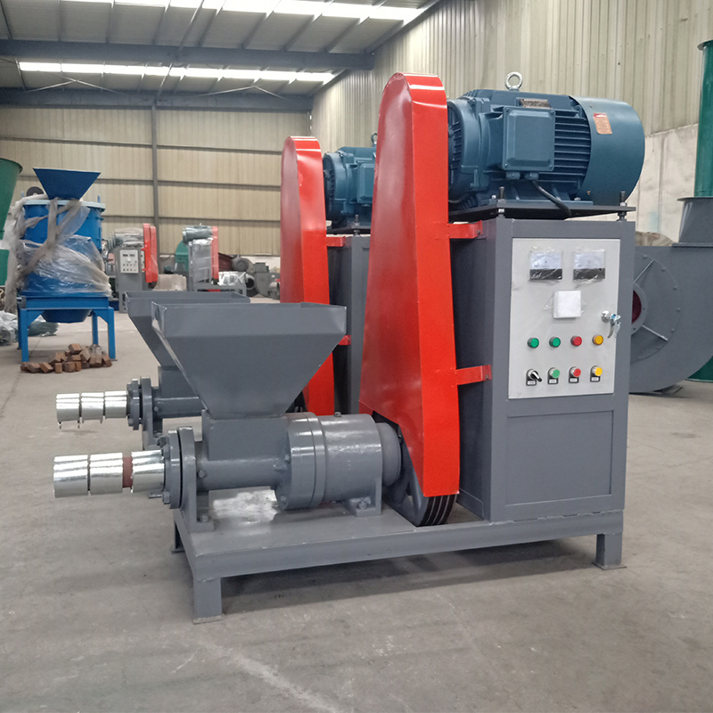 biomass branch briquette machine biochar sawdust briquette machine bio coal charcoal briquette machine