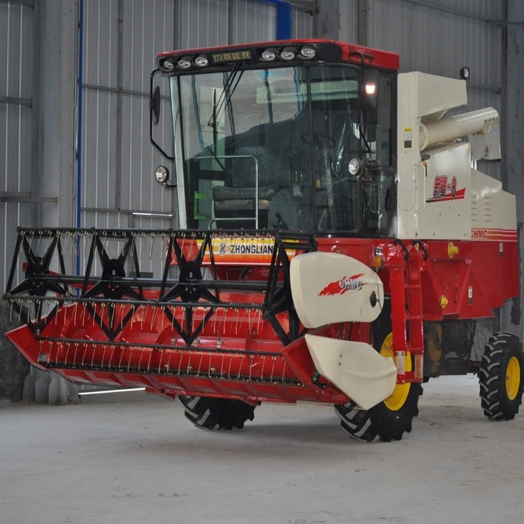 Full Automatic Factory Price small combine harvester used mini combine harvester in sri lanka