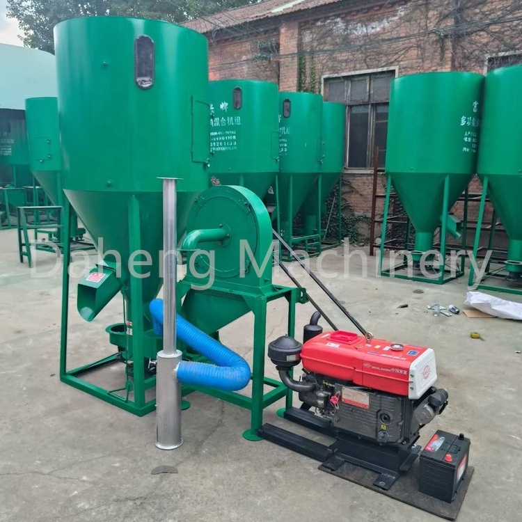 Factory Supply poultry feed grinder and mixer maize grinding mill for sale in south africa