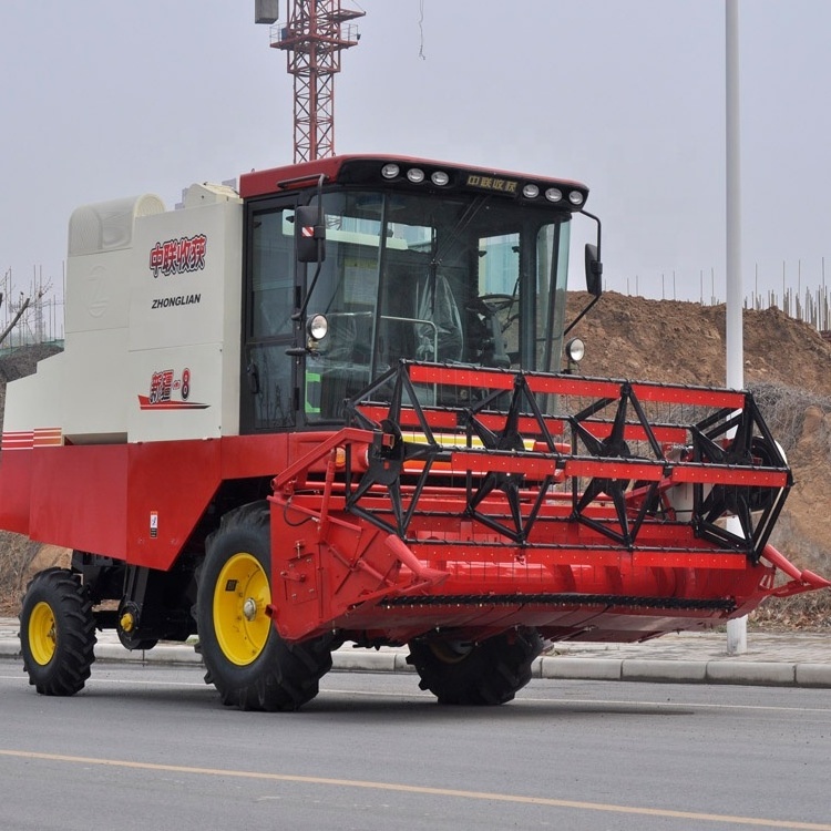 Full Automatic Factory Price small combine harvester used mini combine harvester in sri lanka