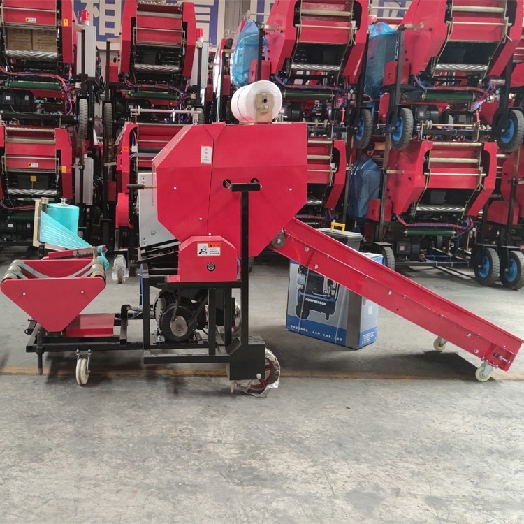 Hot Sale mini hay baler wrapper pine straw baler for sale